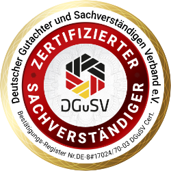 zertifizierter Sachverständiger