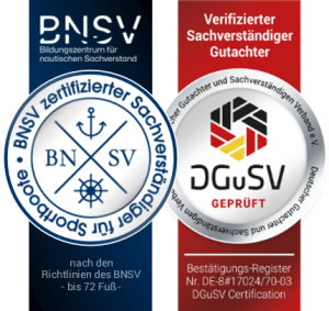 Sportbootgutachten Motorboot Segelboot Hausboot