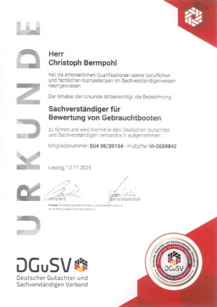 Zertifikat Bermpohl