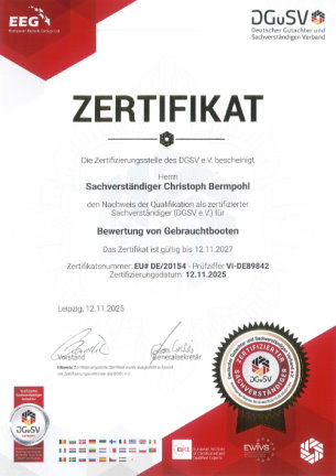 Zertifikat Bermpohl